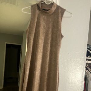 Used Rose gold Guess dress